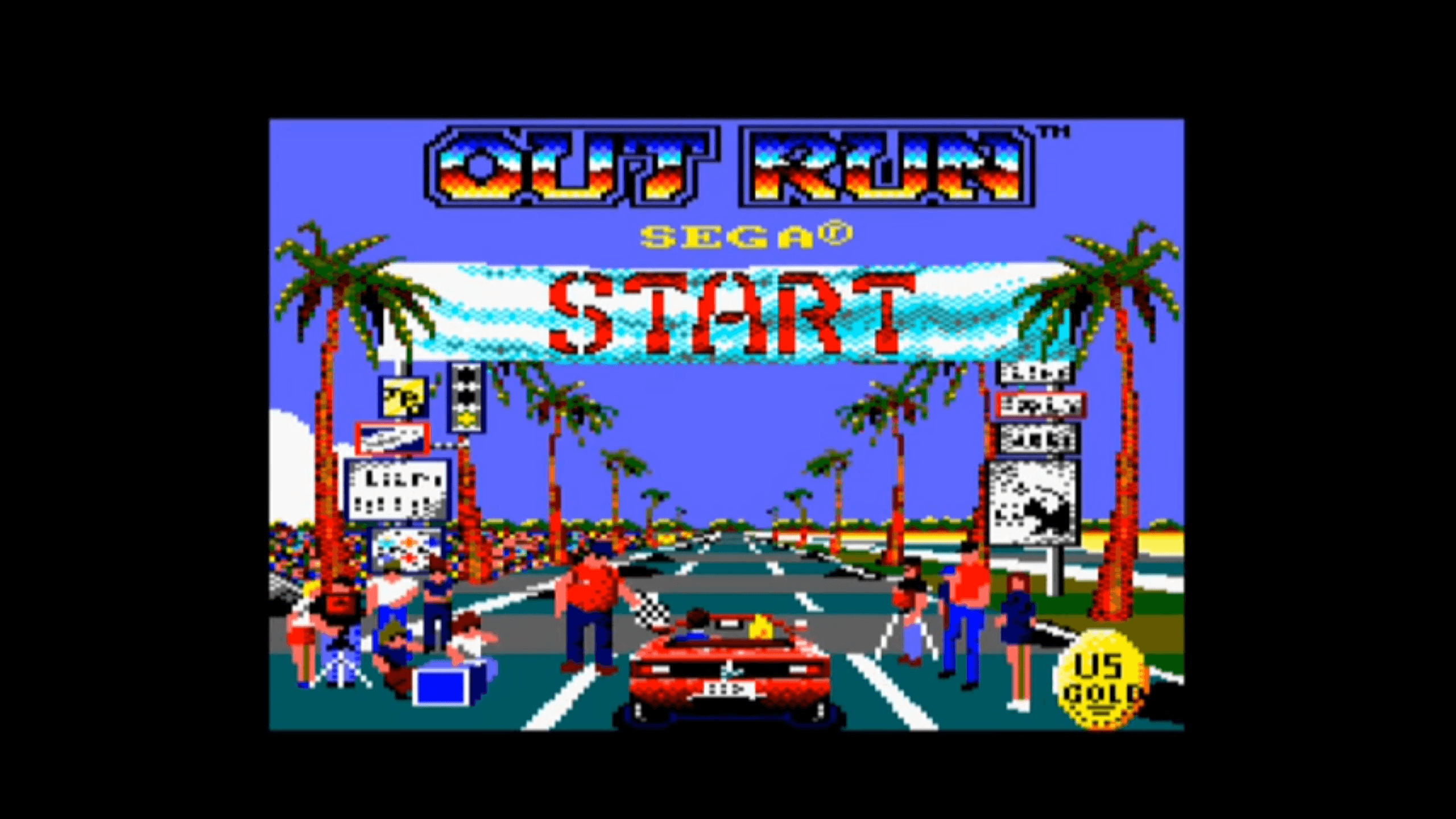 thumbnail: Amstrad Out Run game