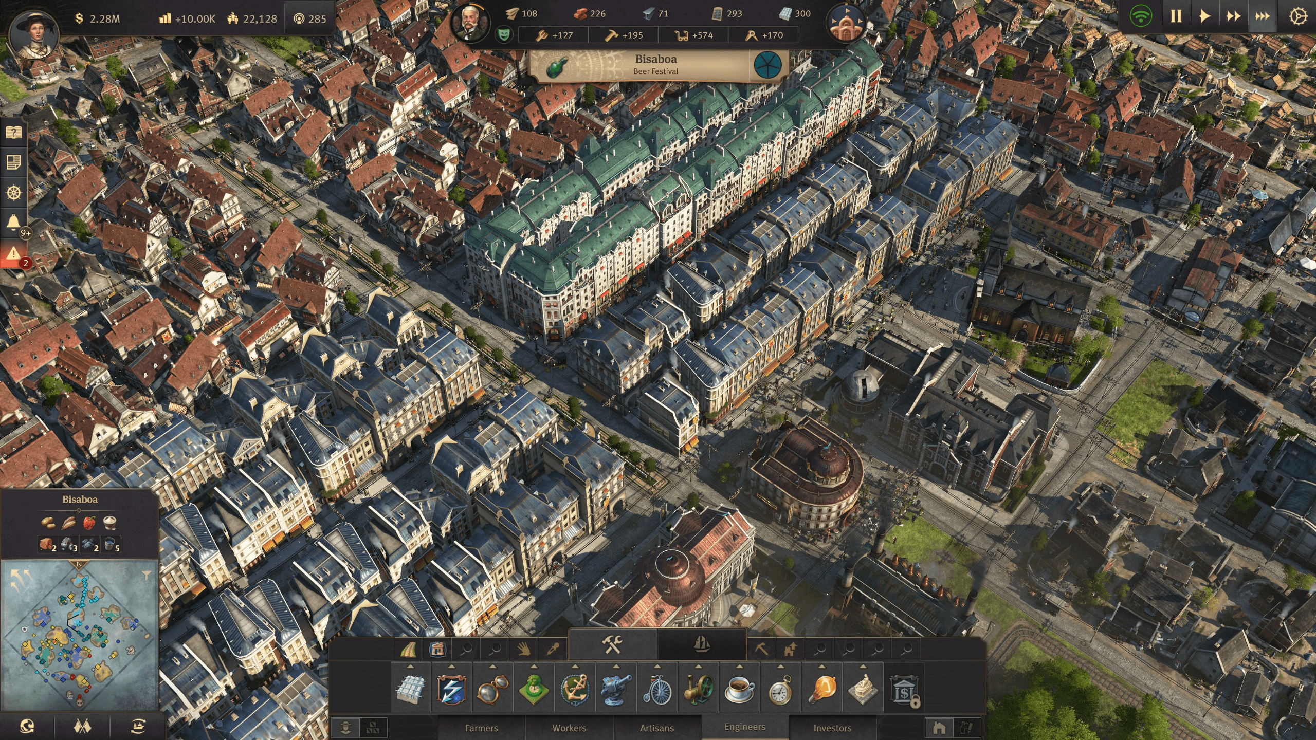 thumbnail: Anno 1800 game