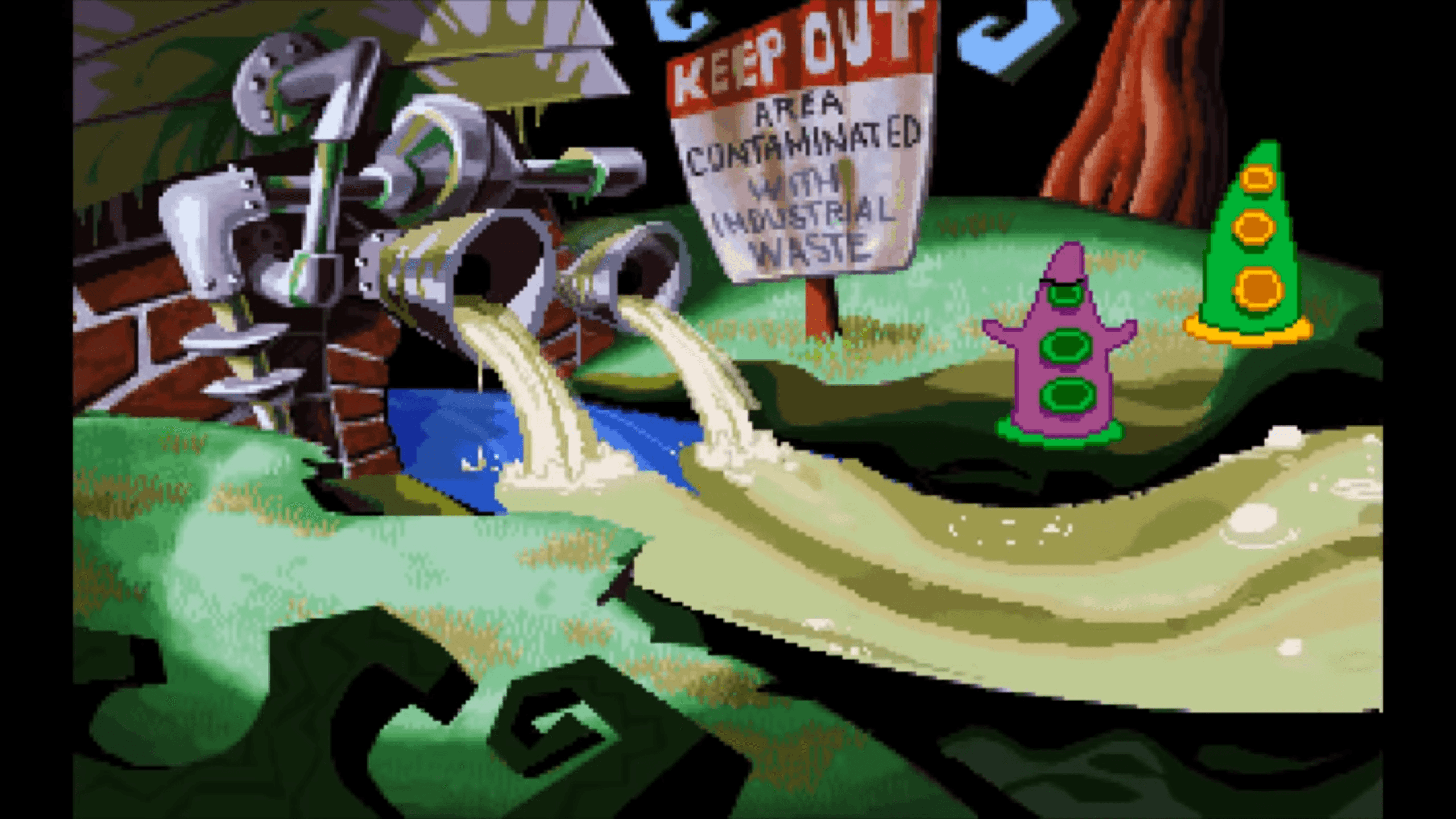 thumbnail: MS-DOS Maniac Mansion II: Day of the Tentacle game