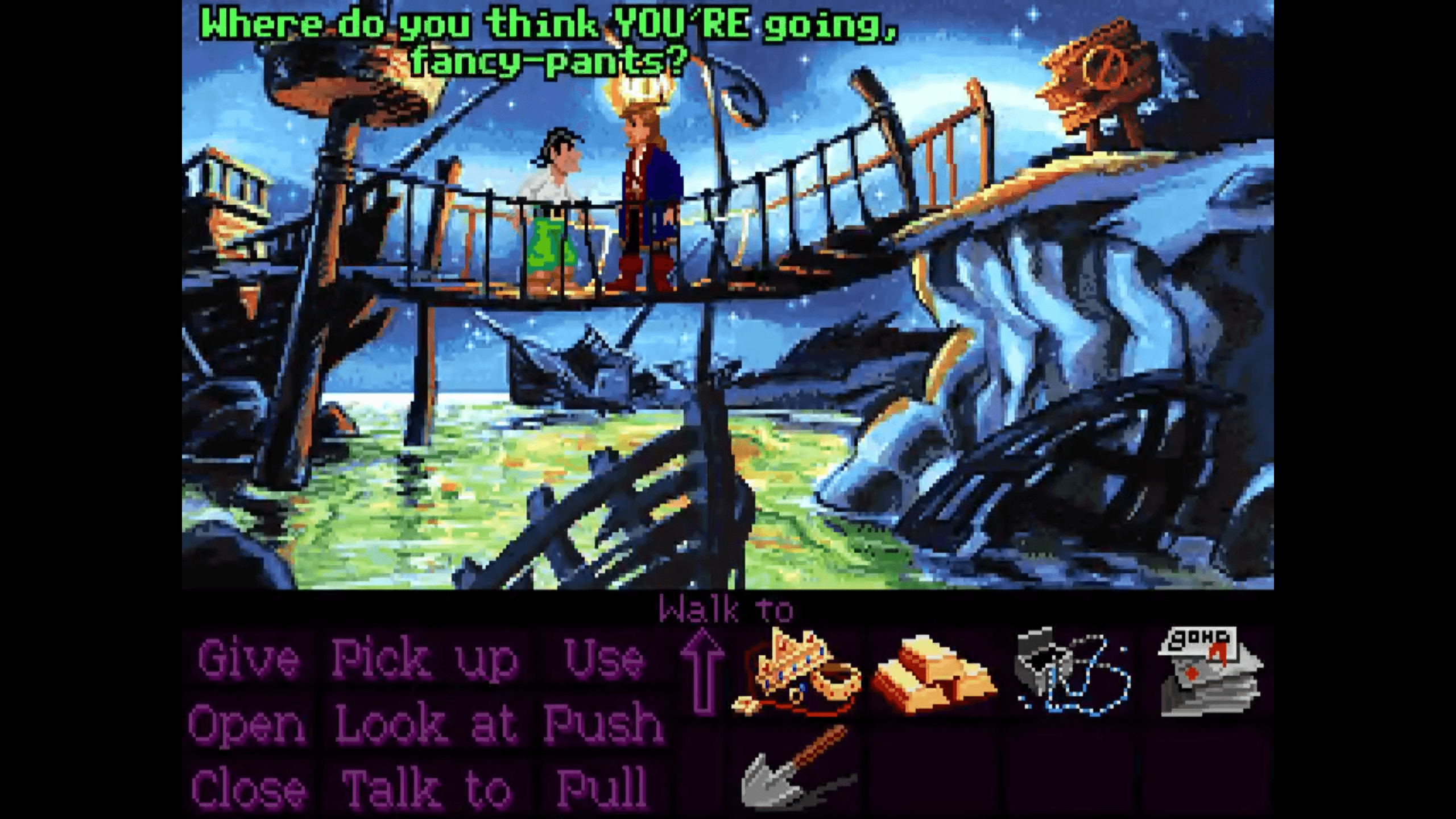 thumbnail: MS-DOS Monkey Island 2: LeChuck's Revenge game
