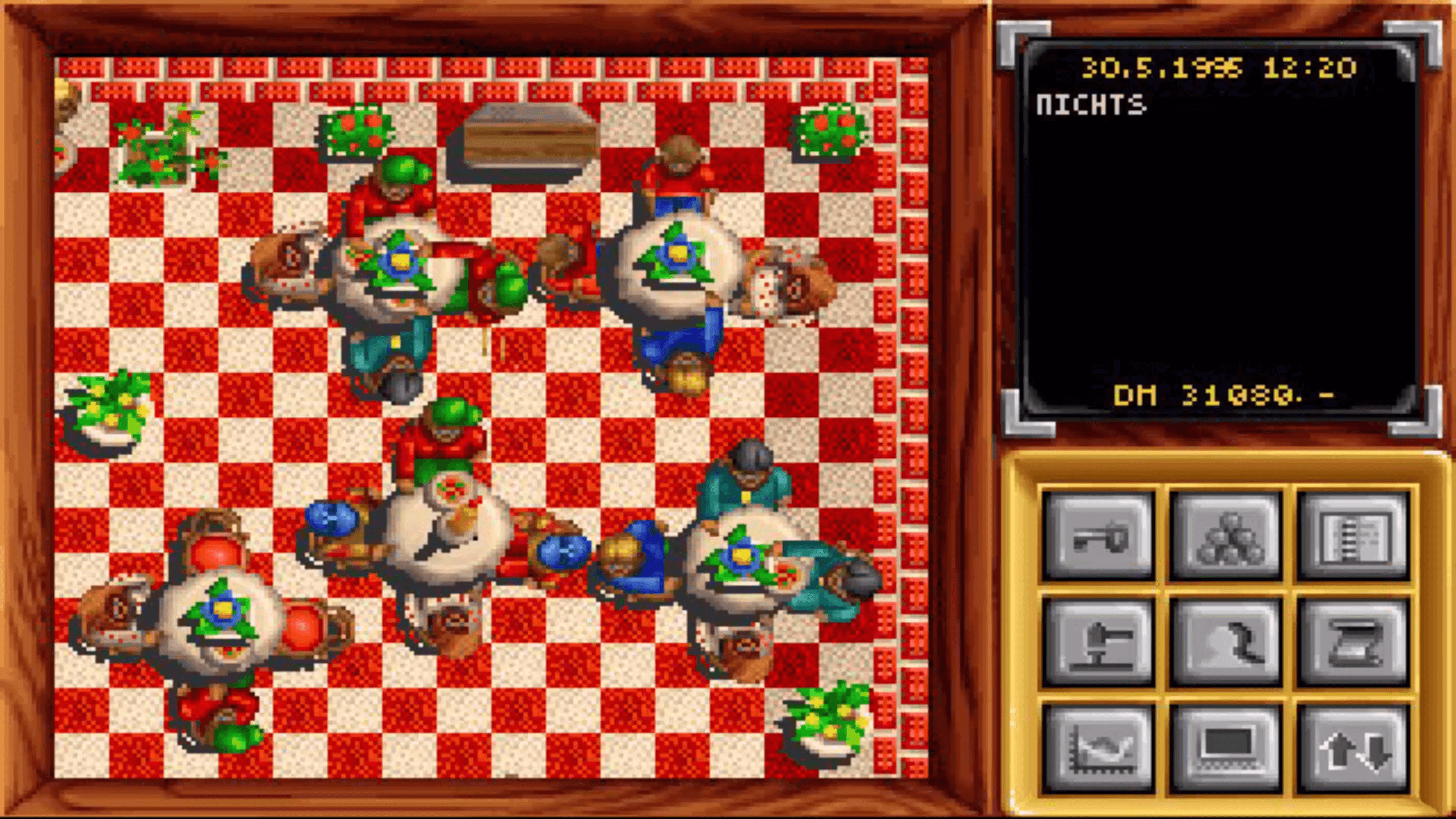 thumbnail: MS-DOS Pizza Connection game