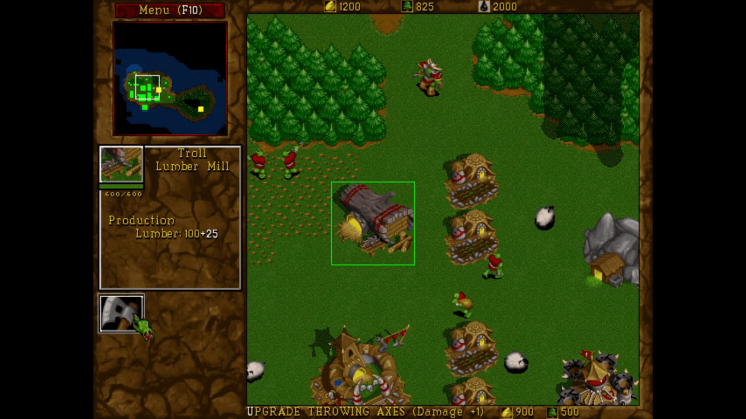 thumbnail: MS-DOS Warcraft II: Tides of Darkness game