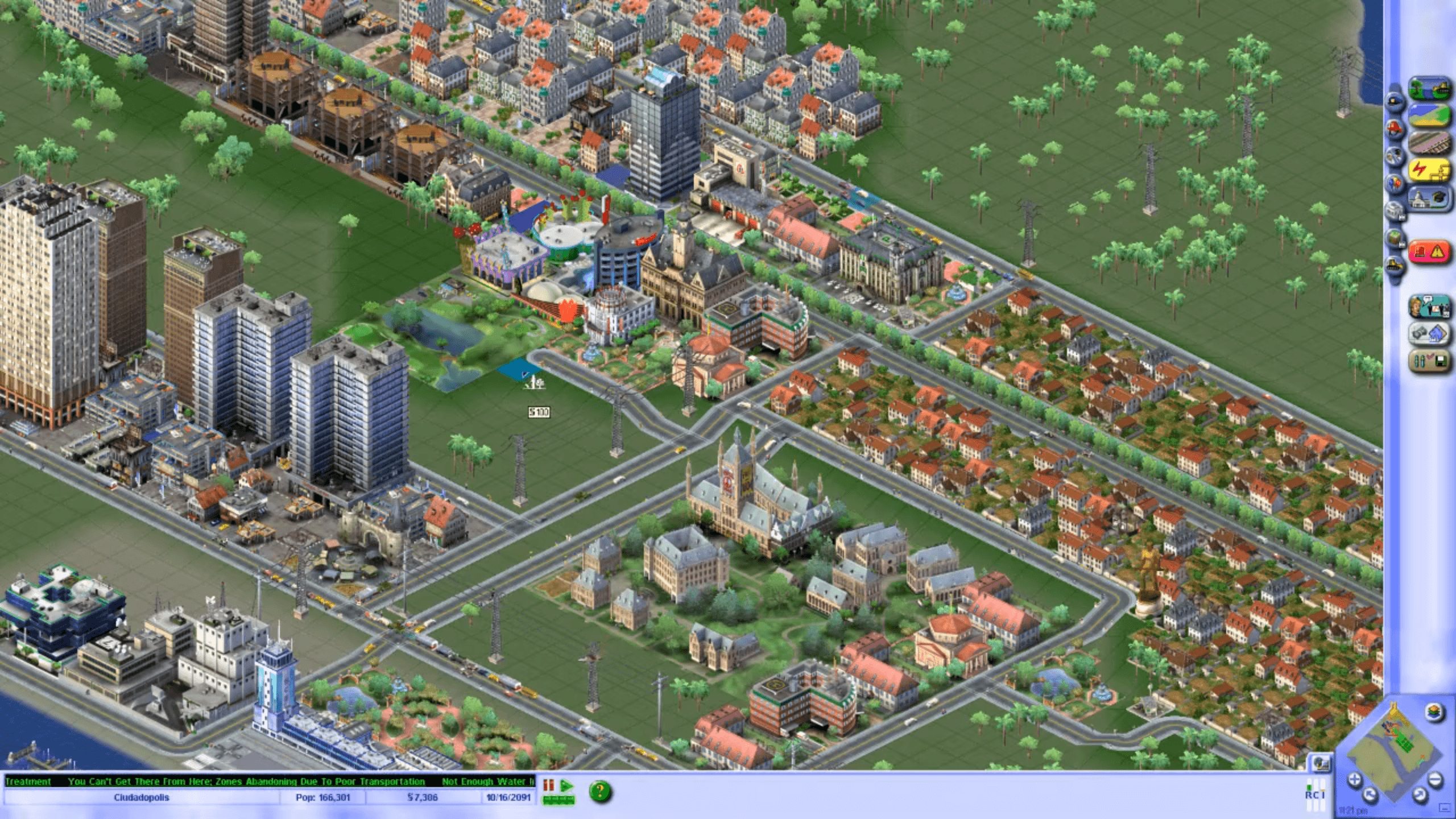 thumbnail: SimCity 3000 game
