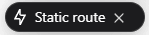 Next.js "Static route" toast