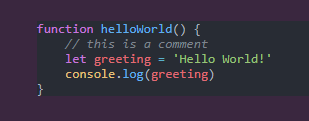 rehype-pretty-code code highlighting example with One Dark Pro theme for VSCode colors