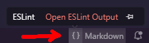 how to open the VSCode output channel
